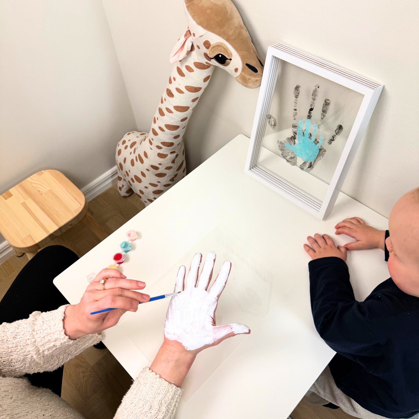 Avtryckskit Familj för Hand & Fot