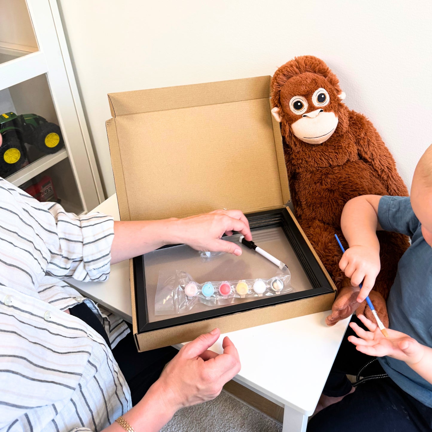 Avtryckskit Familj för Hand & Fot